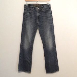 American eagle blue Jean original boot size 30x34.